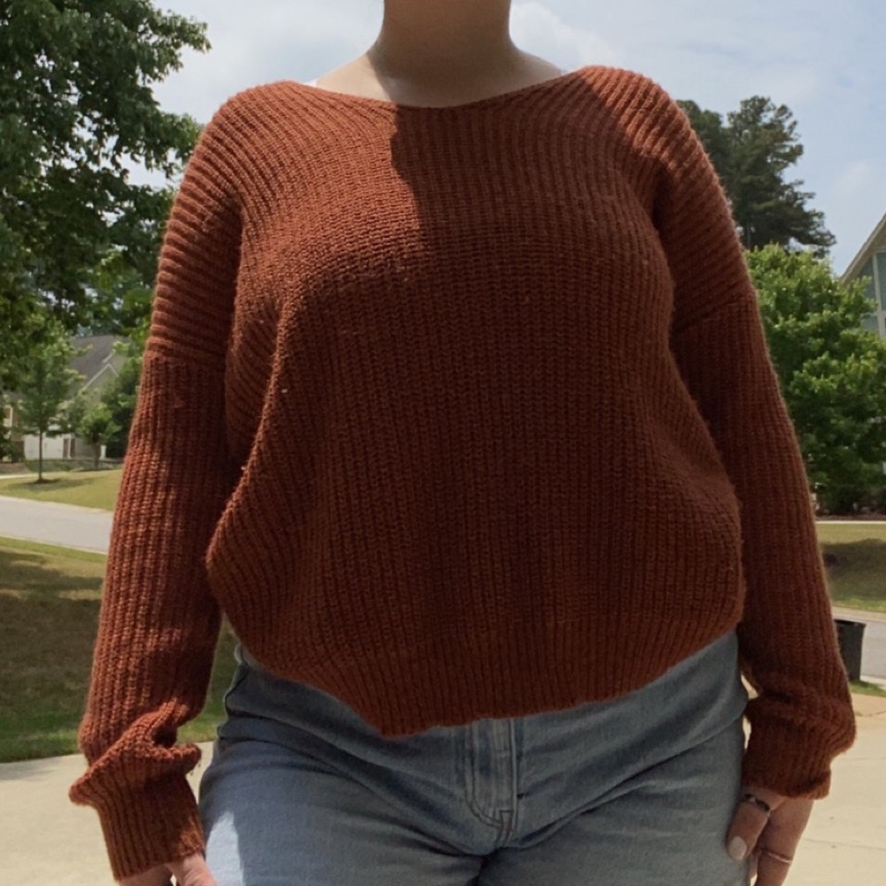 Burnt Orange Sweater